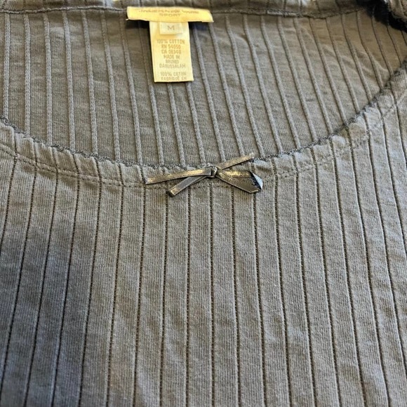 JONES New York Sport Blue scoop neck top M - Picture 4 of 6